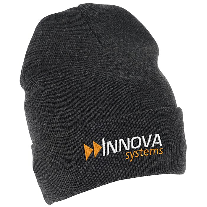 Custom Fleece Lined Cuffed Beanie