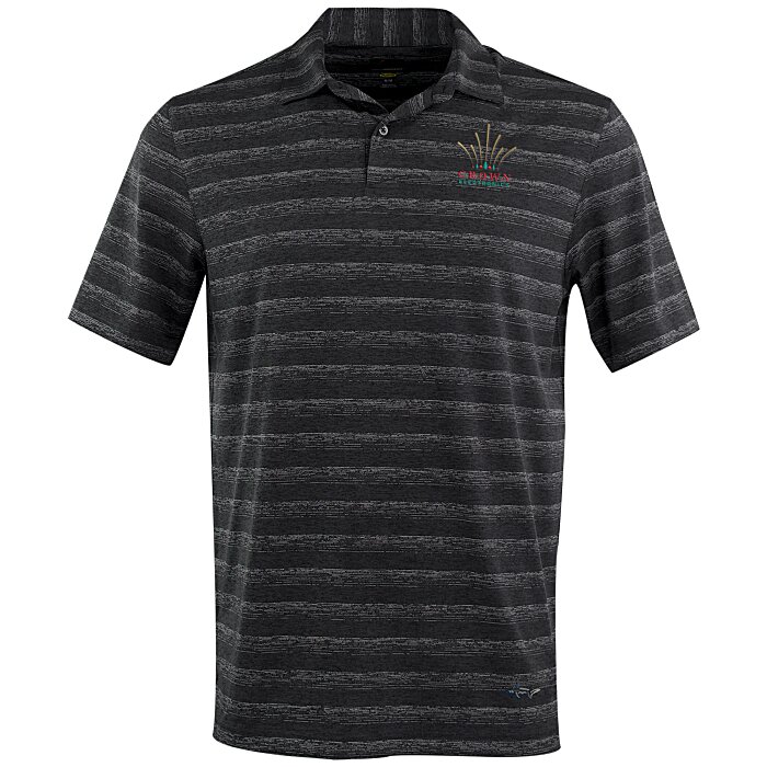 Custom Greg Norman Stripe Polo - Men's