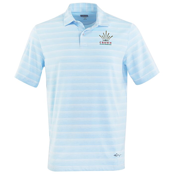 Custom Greg Norman Stripe Polo - Men's