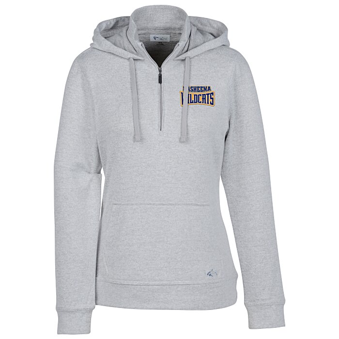 Custom Greg Norman 1/4-Zip Hoodie - Ladies'