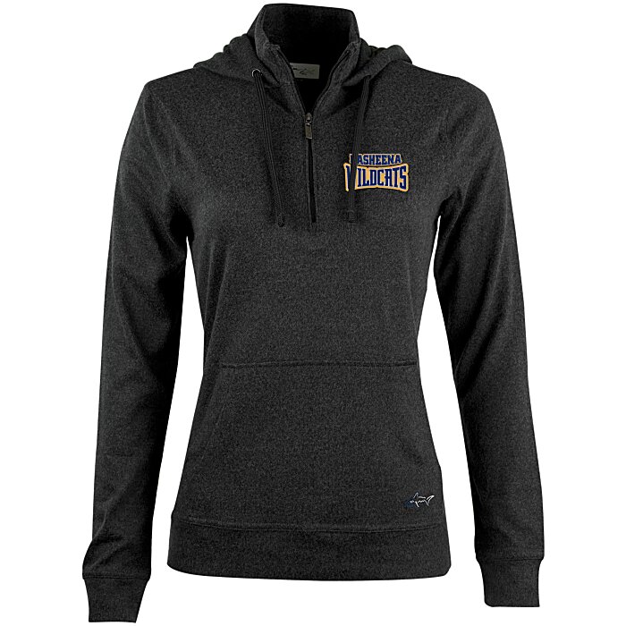 Custom Greg Norman 1/4-Zip Hoodie - Ladies'