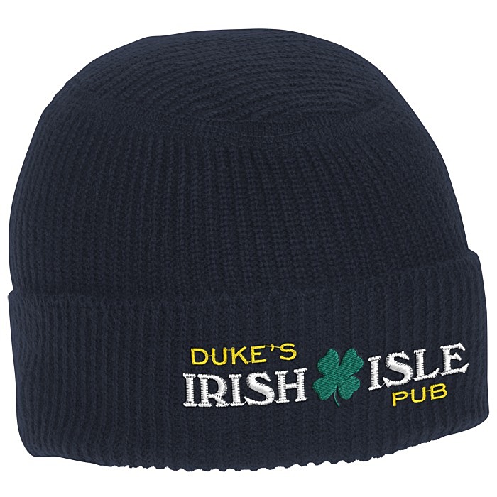 Custom Knit Harbour Toque with Cuff