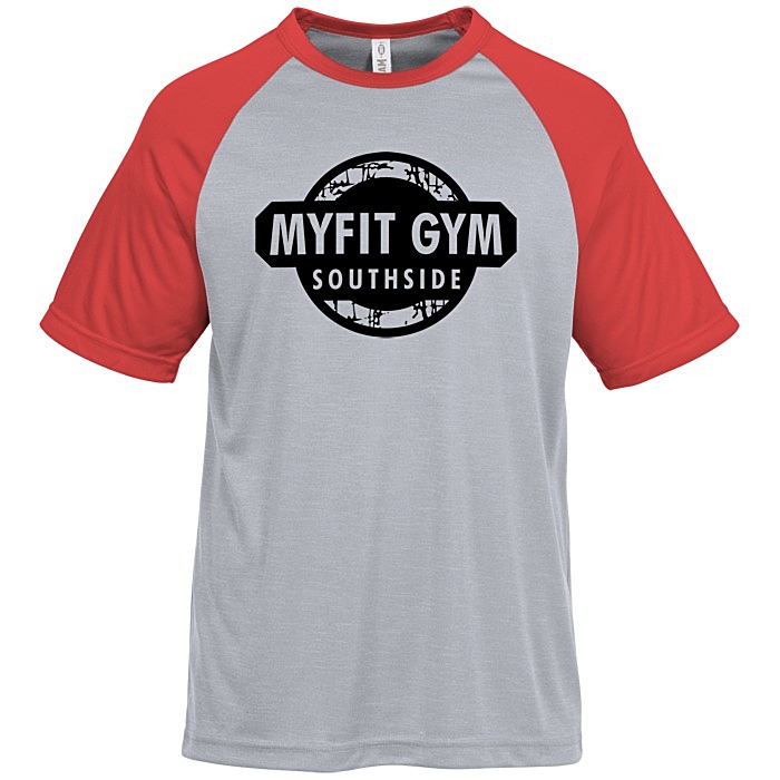Custom Zone Colourblock Raglan T-Shirt