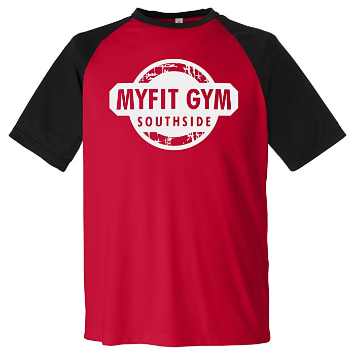 Custom Zone Colourblock Raglan T-Shirt