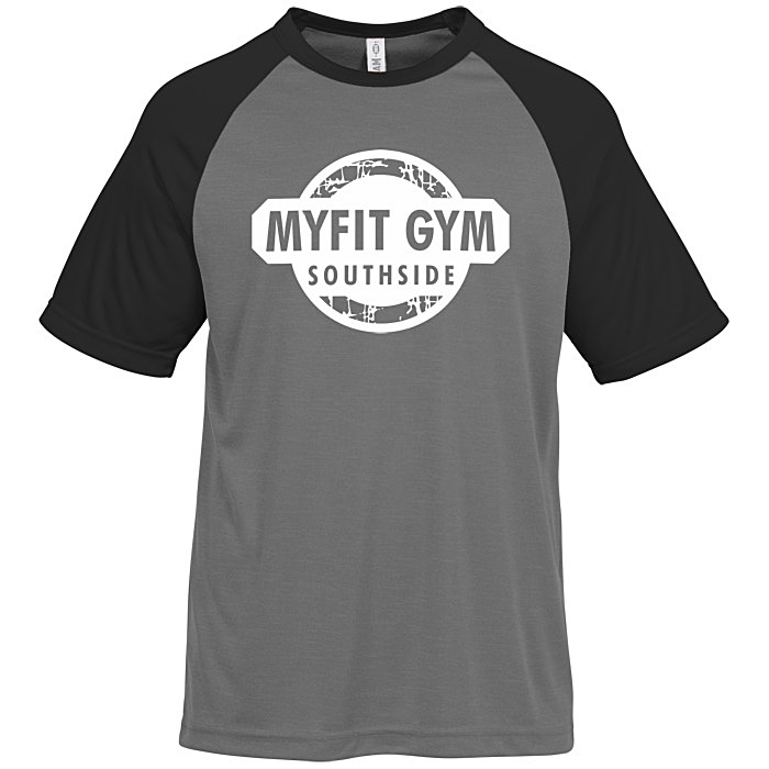 Custom Zone Colourblock Raglan T-Shirt