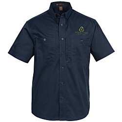 Custom Harriton Advantage IL Short Sleeve Work Shirt - Men's