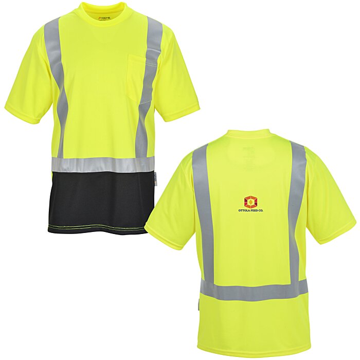 Custom Xtreme-Flex Reflective Pocket T-Shirt