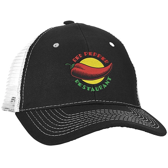 Custom Sport Accent Mesh Back Cap