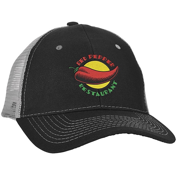 Custom Sport Accent Mesh Back Cap