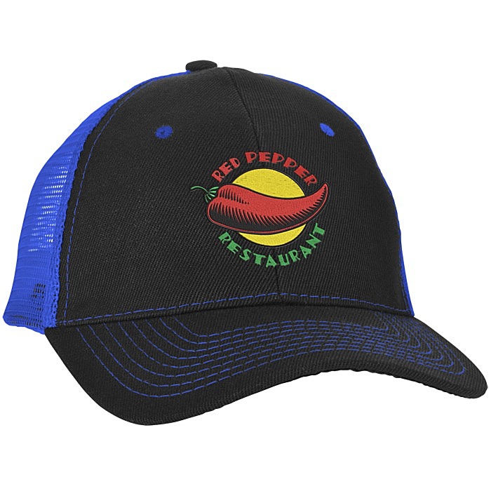 Custom Sport Accent Mesh Back Cap