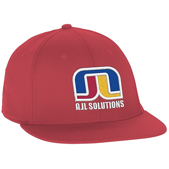 Custom Cotton Twill Flat Bill Cap