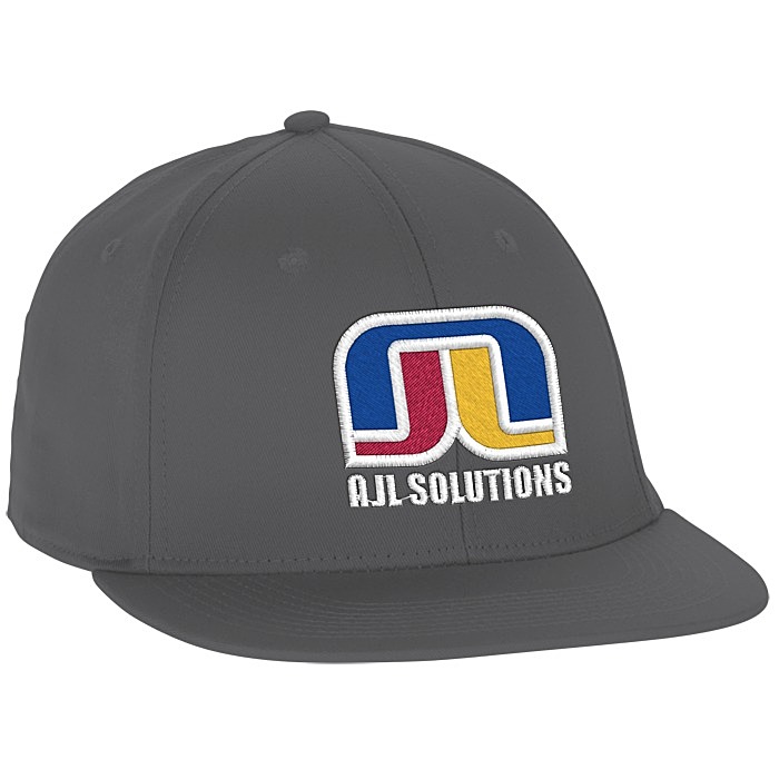 Custom Cotton Twill Flat Bill Cap