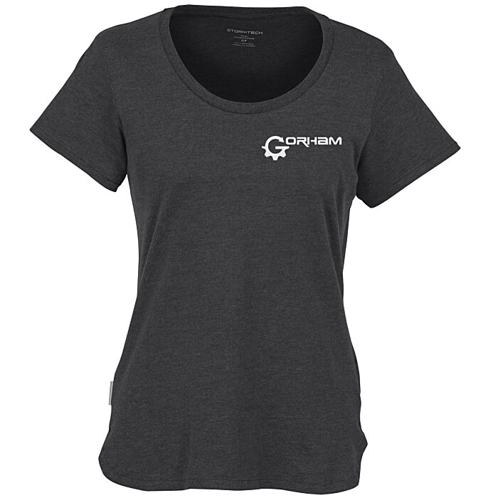 Custom Stormtech Torcello Crew Neck Tee - Ladies' - Screen