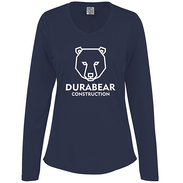 Custom Pro Spun Long Sleeve T-Shirt - Ladies'