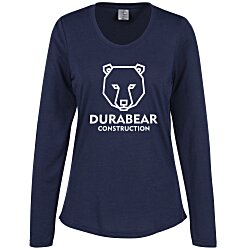 Custom Pro Spun Long Sleeve T-Shirt - Ladies'