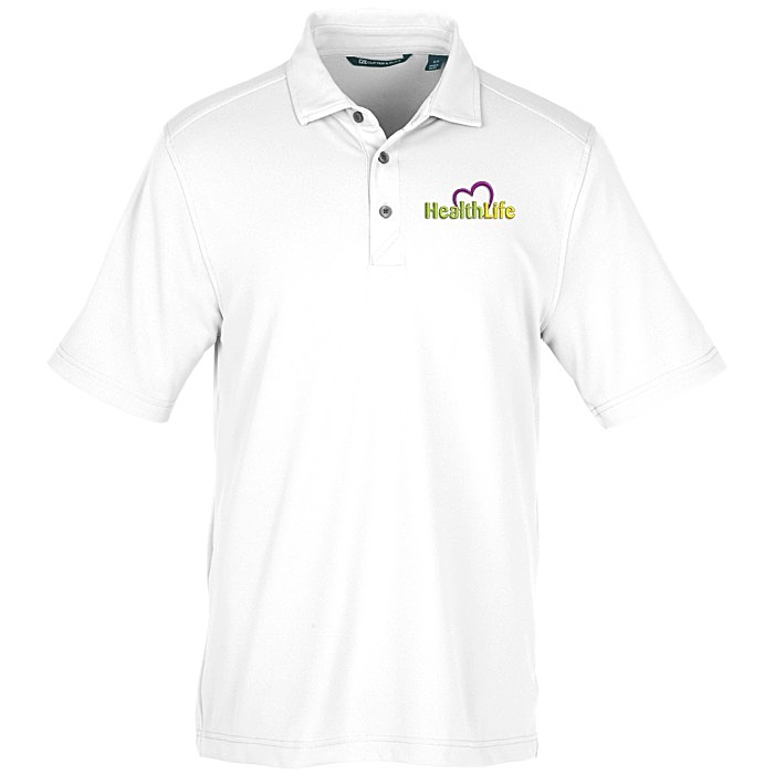 Custom Cutter & Buck Virtue Pique Polo - Men's