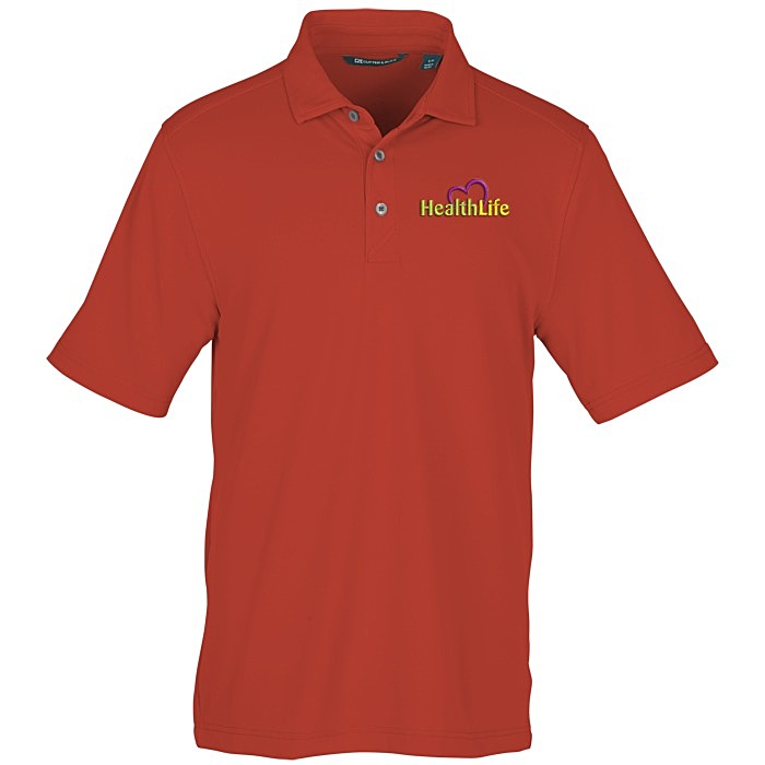 Custom Cutter & Buck Virtue Pique Polo - Men's