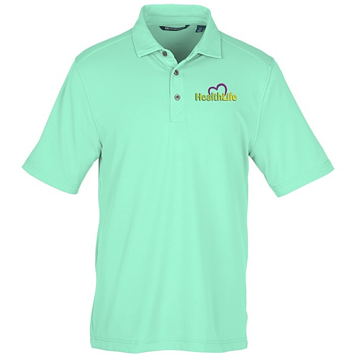 Custom Cutter & Buck Virtue Pique Polo - Men's