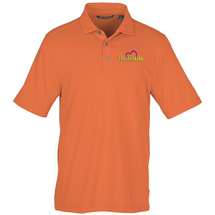 Custom Cutter & Buck Virtue Pique Polo - Men's