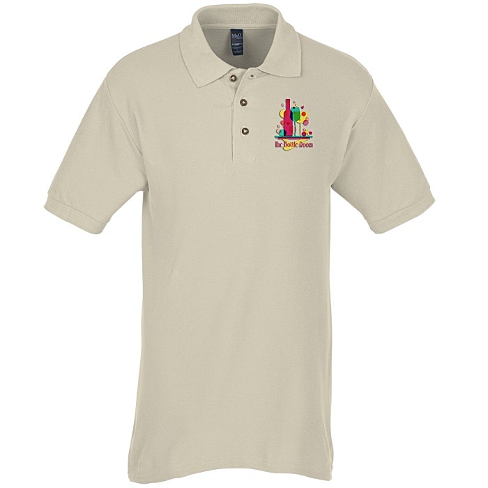 Custom M&O Ringspun Pique Polo - Men's