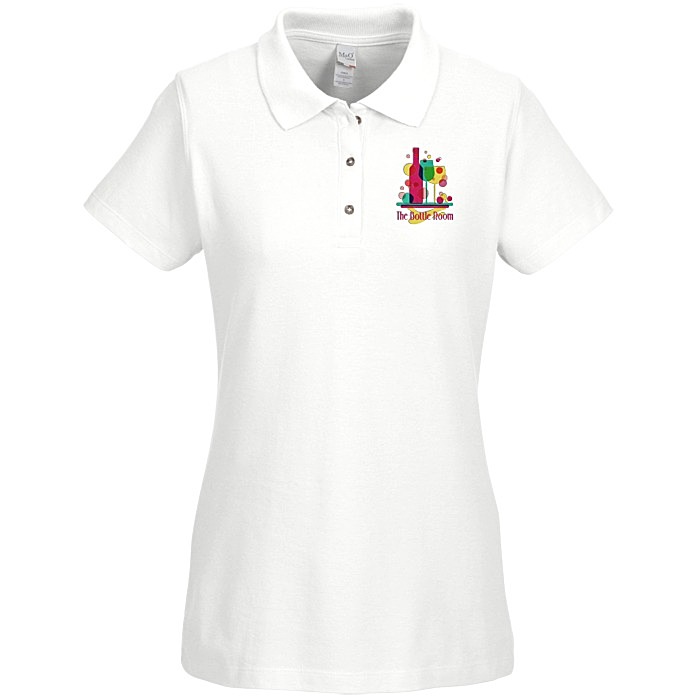 Custom M&O Ringspun Pique Polo - Ladies'