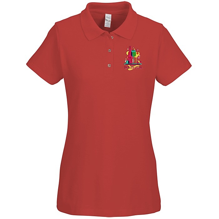 Custom M&O Ringspun Pique Polo - Ladies'