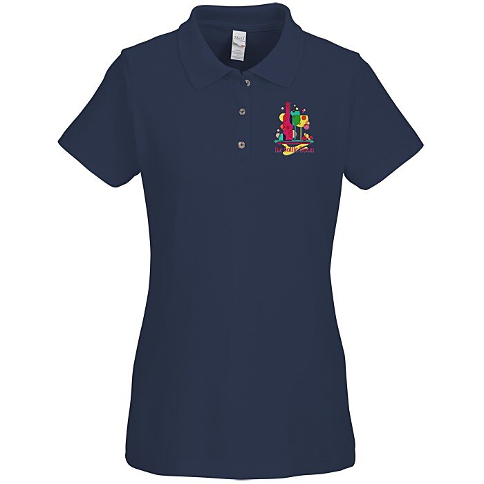 Custom M&O Ringspun Pique Polo - Ladies'