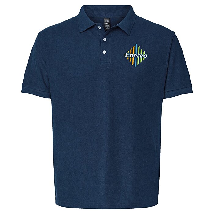 Custom M&O Soft Touch Polo - Men's