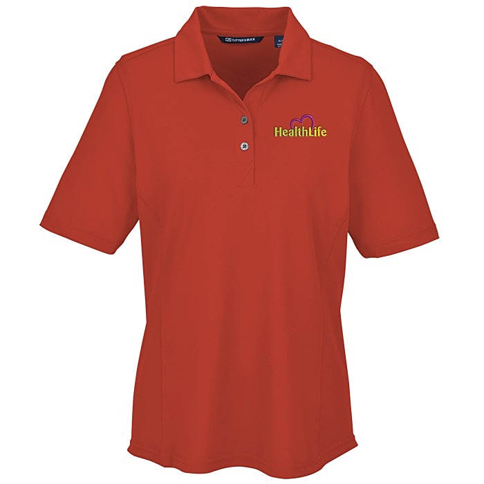 Custom Cutter & Buck Virtue Pique Polo - Ladies'