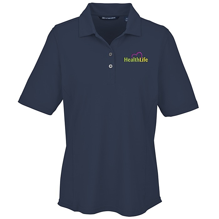 Custom Cutter & Buck Virtue Pique Polo - Ladies'