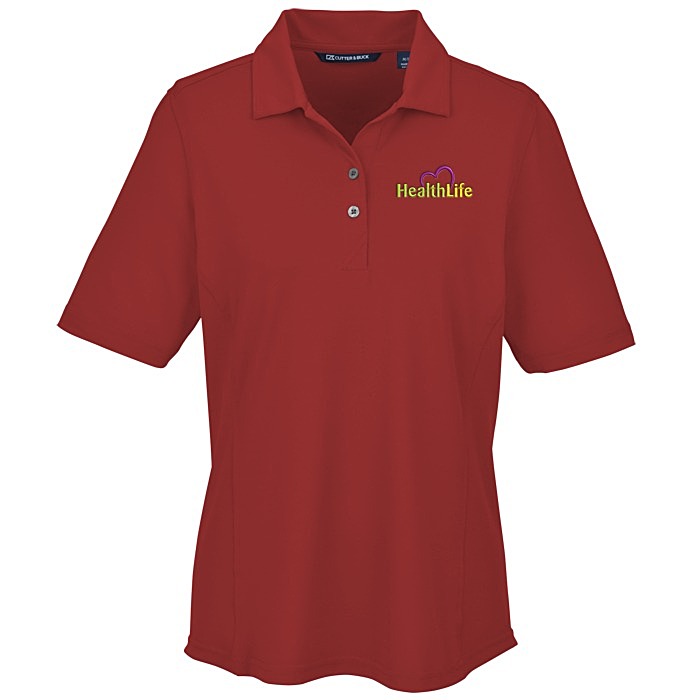 Custom Cutter & Buck Virtue Pique Polo - Ladies'
