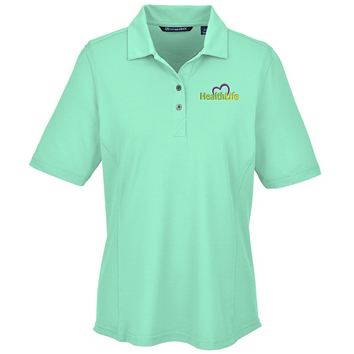 Custom Cutter & Buck Virtue Pique Polo - Ladies'