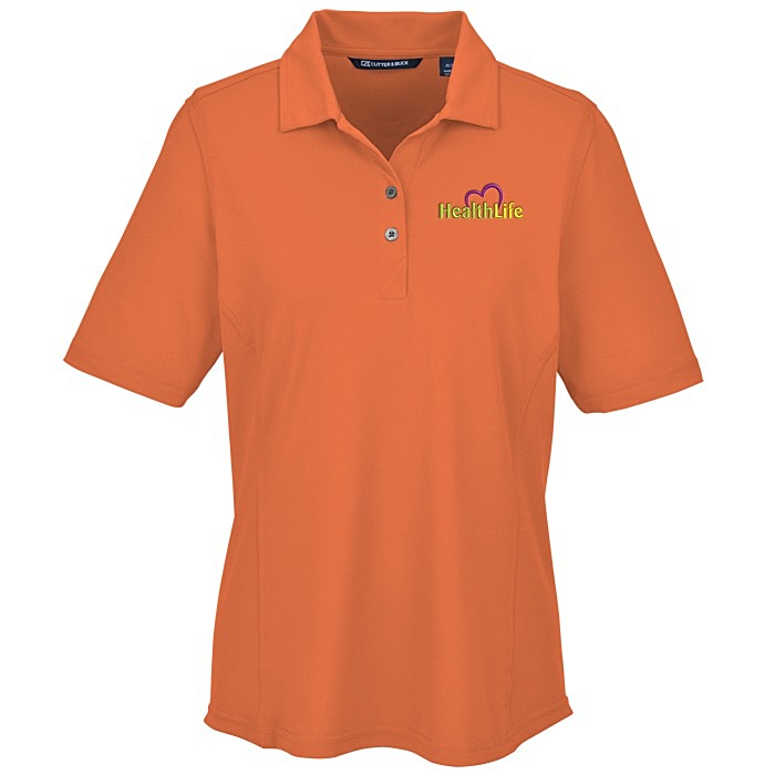 Custom Cutter & Buck Virtue Pique Polo - Ladies'