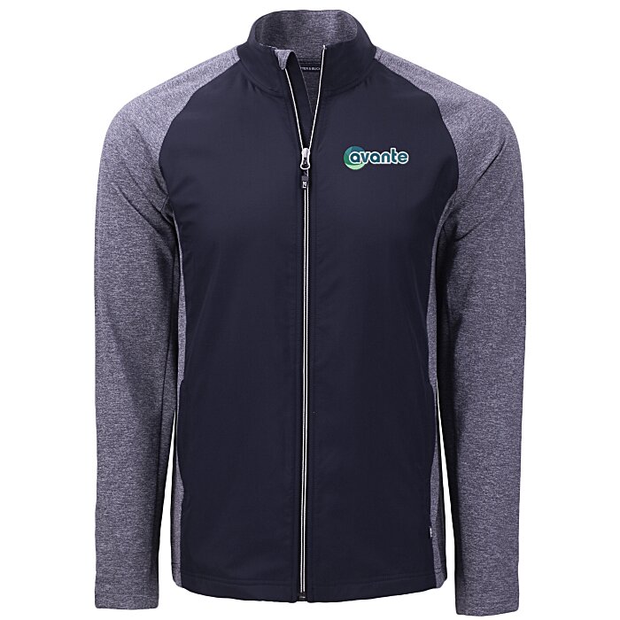 Custom Cutter & Buck Adapt Knit Hybrid Jacket - Men's