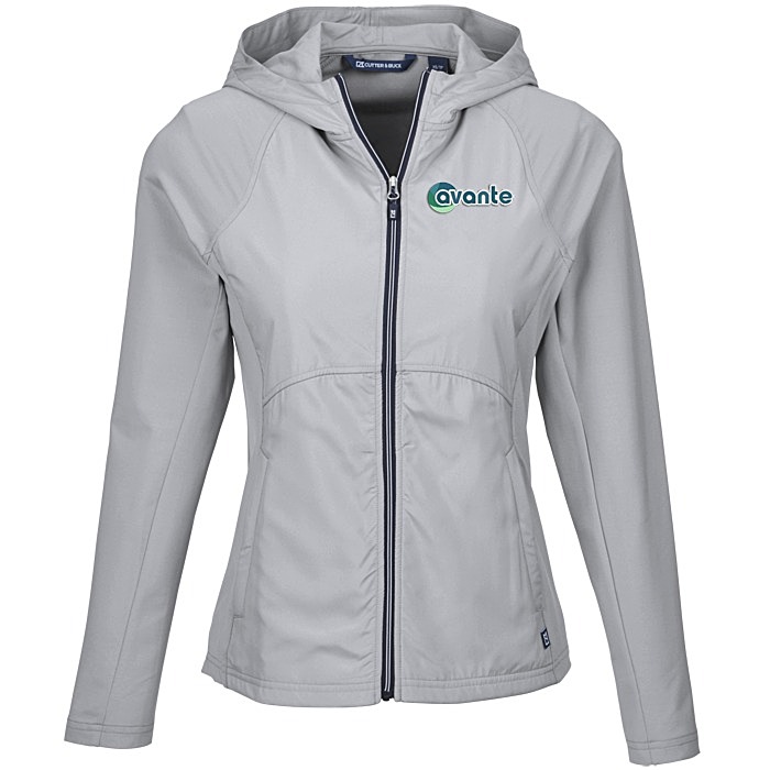Custom Cutter & Buck Adapt Knit Hybrid Jacket - Ladies'