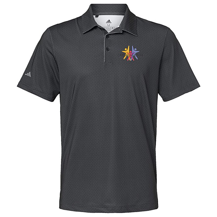 Custom adidas Diamond Dot Print Polo