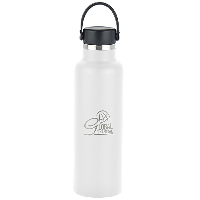 Custom Hydro Flask Standard Mouth with Flex Cap - 21 oz - Laser Engraved