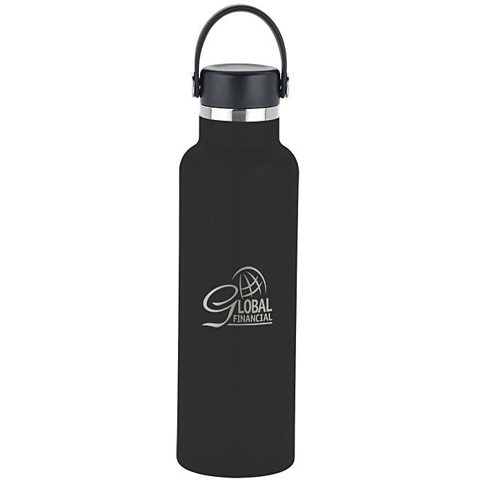 Custom Hydro Flask Standard Mouth with Flex Cap - 21 oz - Laser Engraved