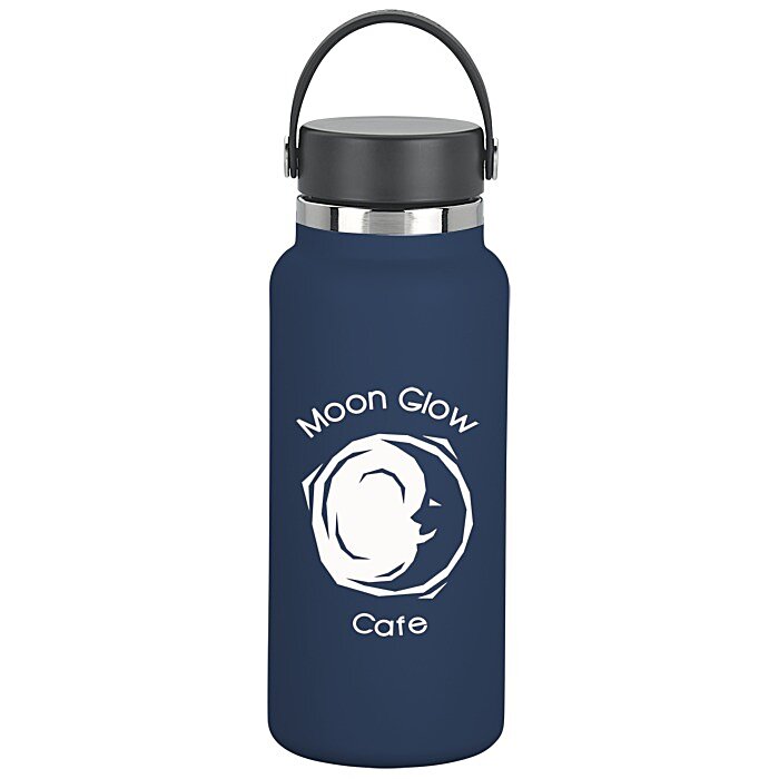 Custom Hydro Flask Wide Mouth with Flex Cap - 32 oz