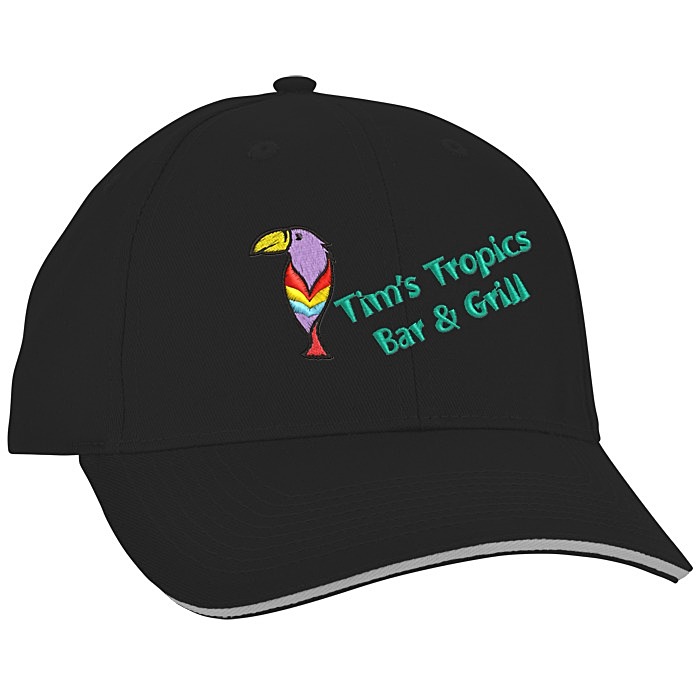 Custom Berne Cotton Twill Sandwich Cap