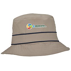 Custom Cotton Bucket Hat with Trim