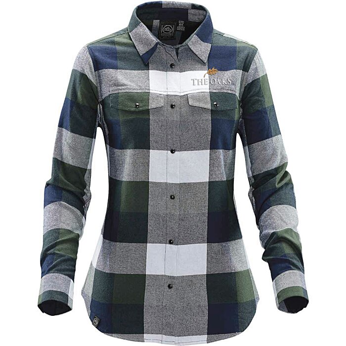 Custom Stormtech Logan Snap Front Shirt - Ladies'