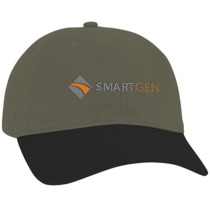 Custom Unstructured Heavyweight Cotton Twill Cap - 24 hr