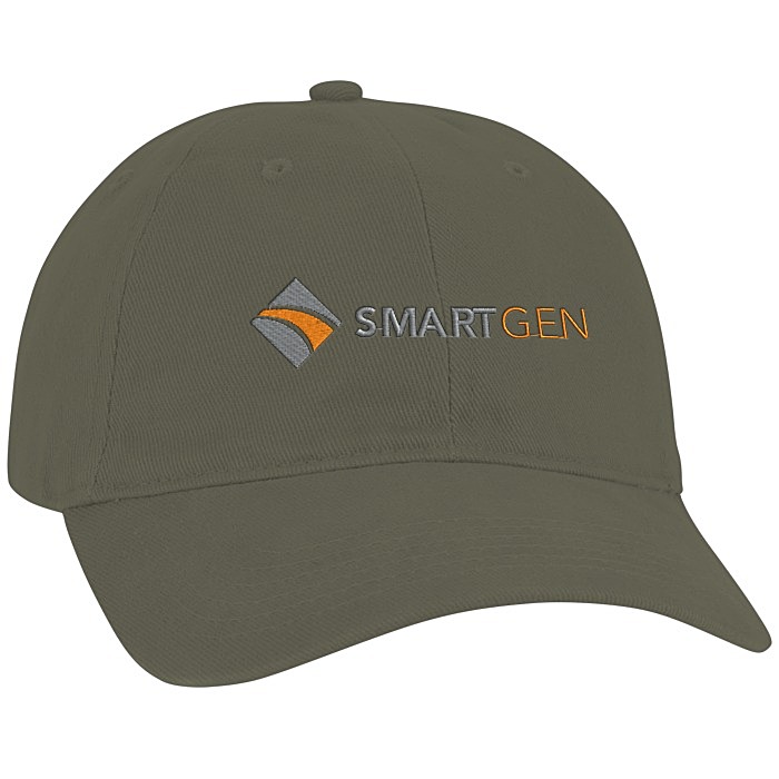 Custom Unstructured Heavyweight Cotton Twill Cap - 24 hr