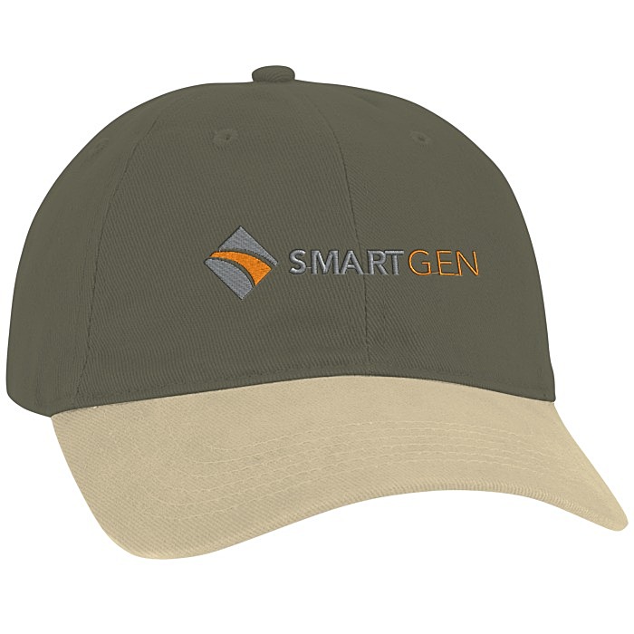 Custom Unstructured Heavyweight Cotton Twill Cap - 24 hr