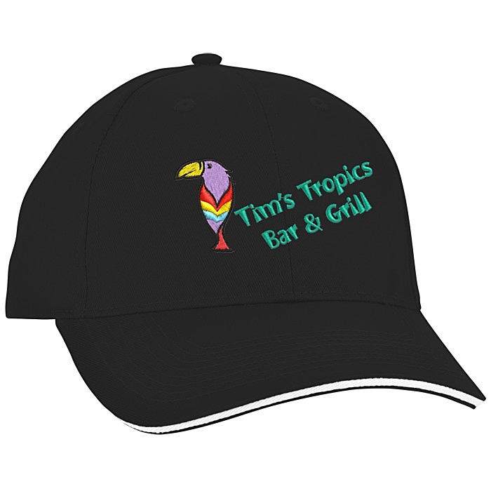 Custom Berne Cotton Twill Sandwich Cap - 24 hr