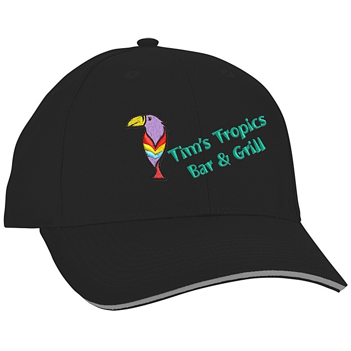 Custom Berne Cotton Twill Sandwich Cap - 24 hr