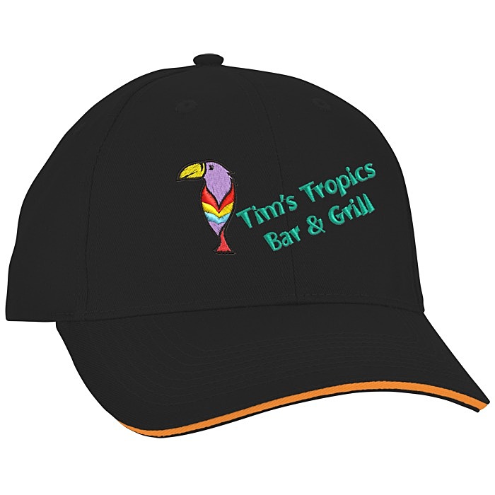Custom Berne Cotton Twill Sandwich Cap - 24 hr