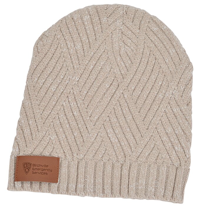 Custom Trellis Knit Beanie