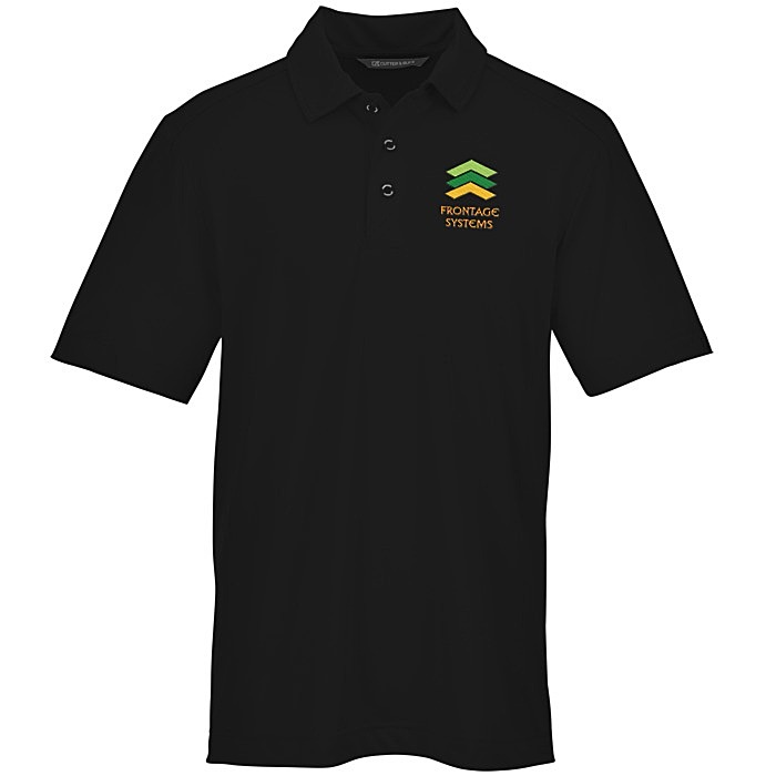 Custom Cutter & Buck Prospect Textured Stretch Polo